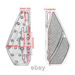 Passenger Floorboards For Harley Touring Street Glide Road Glide Road King 1993+