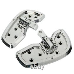 Passenger Floorboards Pedal Foot Pegs For Harley Sportster Touring Softail Dyan