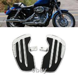 Passenger Floorboards Pedal Foot Pegs For Harley Sportster XL 883 1200 FXSB Dyna