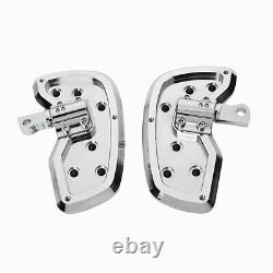 Passenger Floorboards Pedal Foot Pegs For Harley Sportster XL 883 1200 FXSB Dyna