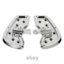 Passenger Floorboards Pedal Foot Pegs For Harley Sportster XL 883 1200 FXSB Dyna