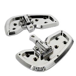 Passenger Floorboards Pedal Foot Pegs For Harley Sportster XL 883 1200 FXSB Dyna