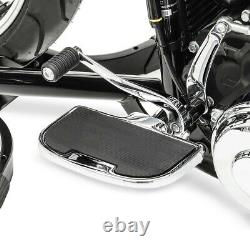 Passenger Floorboards for Cruisers Baggers rear Footpegs Craftride FS1 chrome