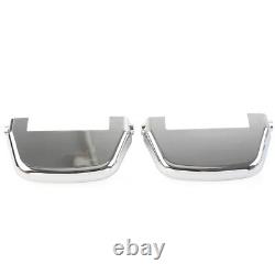 Passenger Foot Peg Floorboard Cover For Harley Road Electra Street Glide Chrome