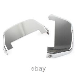 Passenger Foot Peg Floorboard Cover For Harley Road Electra Street Glide Chrome