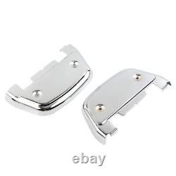 Passenger Footboard Floorboard Covers Fit For Harley Touring Road Glide Chrome