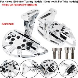 Passenger Hollow Out Floorboards For Harley 93-ON Touring CVO Road Street Glide
