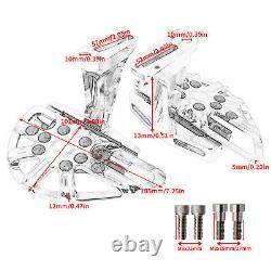 Passenger Hollow Out Floorboards For Harley 93-ON Touring CVO Road Street Glide