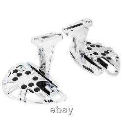 Passenger Hollow Out Floorboards For Harley 93-ON Touring CVO Road Street Glide