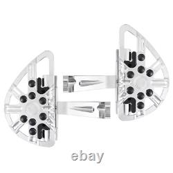 Passenger Hollow Out Floorboards For Harley 93-ON Touring CVO Road Street Glide