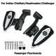 Passenger Rear Floorboards For Indian Challenger Roadmaster Chieftain Dark Horse