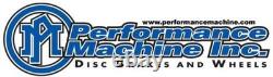 Performance Machine Chrome F. T. Z. Passenger Floorboards for 1993-2016 Harley