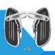 Rear Floorboards Footboards Footpegs For Harley Road King Electra Glide Classic
