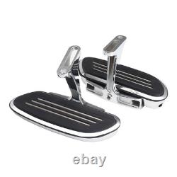 Rear Floorboards Footboards Footpegs For Harley Road King Electra Glide Classic