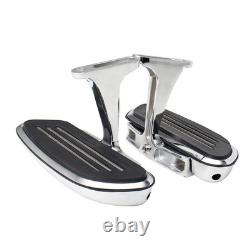 Rear Floorboards Footboards Footpegs For Harley Road King Electra Glide Classic