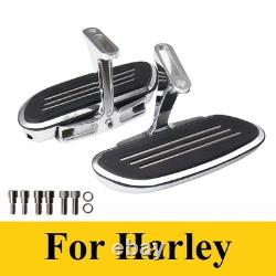 Rear Footboards Footpegs Footrest For Harley 1993-Later Touring Models Road King