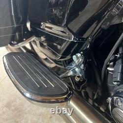 Rear Footboards Footpegs Footrest For Harley 1993-Later Touring Models Road King
