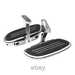 Rear Footboards Footpegs Footrest For Harley 1993-Later Touring Models Road King