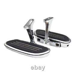 Rear Footboards Footpegs Footrest For Harley 1993-Later Touring Models Road King