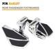 Rear Footboards For Harley Touring 93+ Road King Street Glide Passenger Footpegs