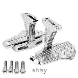 Rear Passenger Chrome Floorboards For Harley Electra Glide Sport Trike Models