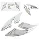 Rear Passenger Floorboard Foot Pegs For Harley Cvo Road Electra Glide Flhtc Flht