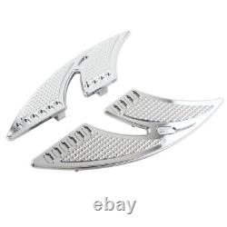 Rear Passenger Floorboard Foot Pegs For Harley CVO Road Electra Glide FLHTC FLHT