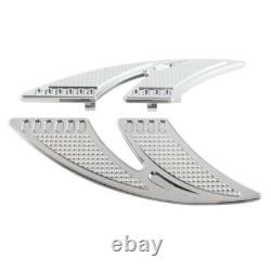 Rear Passenger Floorboard Foot Pegs For Harley CVO Road Electra Glide FLHTC FLHT