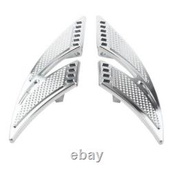 Rear Passenger Floorboard Foot Pegs For Harley CVO Road Electra Glide FLHTC FLHT