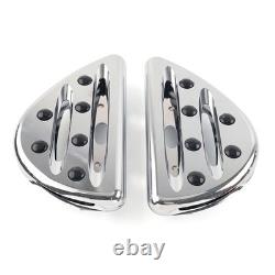 Rear Passenger Floorboard Foot Pegs Left & Right Fit Harley Touring 1993+ Chrome