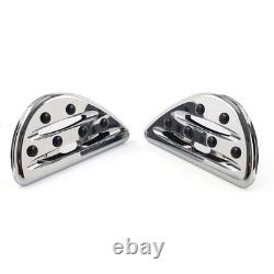 Rear Passenger Floorboard Foot Pegs Left & Right Fit Harley Touring 1993+ Chrome