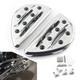 Rear Passenger Floorboard Foot Pegs Left & Right For Harley Touring 1993+ Chrome