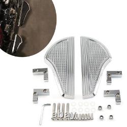 Rear Passenger Floorboard Footboard Fit Harley Street Glide 1993-2023 Chrome