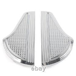 Rear Passenger Floorboard Footboard Fit Harley Street Glide 1993-2023 Chrome