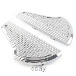 Rear Passenger Floorboard Footboard Fit Harley Street Glide 1993-2023 Chrome