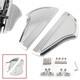Rear Passenger Floorboards 1pair Aluminum Fit Harley Touring 1993+ Chrome Motor