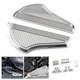 Rear Passenger Floorboards 1pair Aluminum For Harley Touring 1993+ Chrome