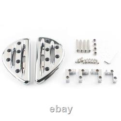 Rear Passenger Floorboards Foot Peg For Harley Touring 1993+ Aluminum Chrome