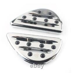 Rear Passenger Floorboards Foot Peg For Harley Touring 1993+ Aluminum Chrome