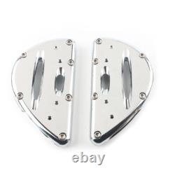 Rear Passenger Floorboards Foot Peg For Harley Touring 1993+ Aluminum Chrome