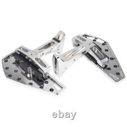 Rear Passenger Footboard Footpeg For Harley Road King Street Glide Electra Glide