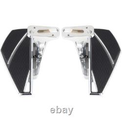 Rear Passenger Footboard Footpeg For Harley Road King Street Glide Electra Glide
