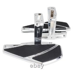 Rear Passenger Footboard Footpeg For Harley Road King Street Glide Electra Glide