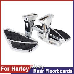Rear Passenger Footboards Floorboard For Harley Road/Electra Glide Road King 93+
