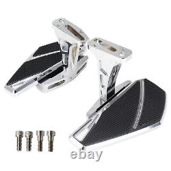 Rear Passenger Footboards For Harley 93-ON Touring CVO Electra Glide Road King