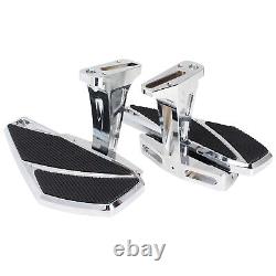 Rear Passenger Footboards For Harley 93-ON Touring CVO Electra Glide Road King