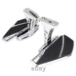 Rear Passenger Footboards For Harley 93-ON Touring CVO Electra Glide Road King
