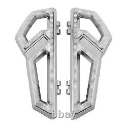 Rider Driver Floorboard Footboard Fit For Harley Street Glide 2000-2022 Chrome