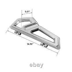 Rider Driver Floorboard Footboard Fit For Harley Street Glide 2000-2022 Chrome