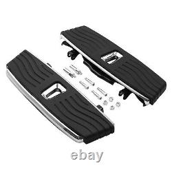 Rider Driver Floorboard Footboard Pegs Fit For Harley Touring Softail Deluxe